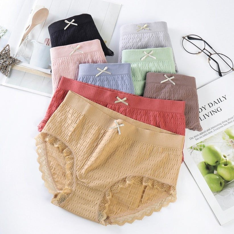 Soft panty (free size) multicolor pack of 5