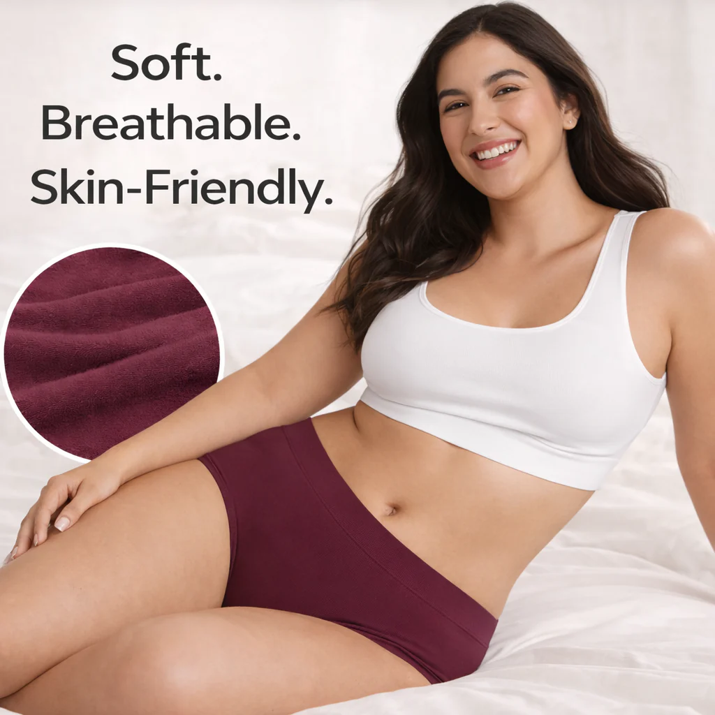 Everyday Comfort Pro – Premium Printed Cotton Panty (Pack of 5)